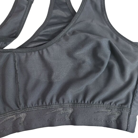 Marena Recovery Front Close Bra Black 38 D/E Wirefree Wide Straps Post Surgery - Picture 13 of 13